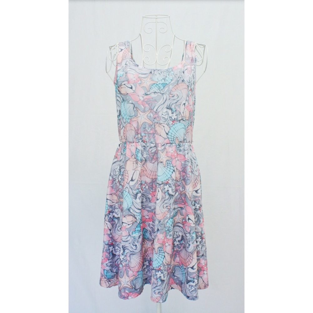 Disney Little Mermaid Ariel Print Hot Topic Dress